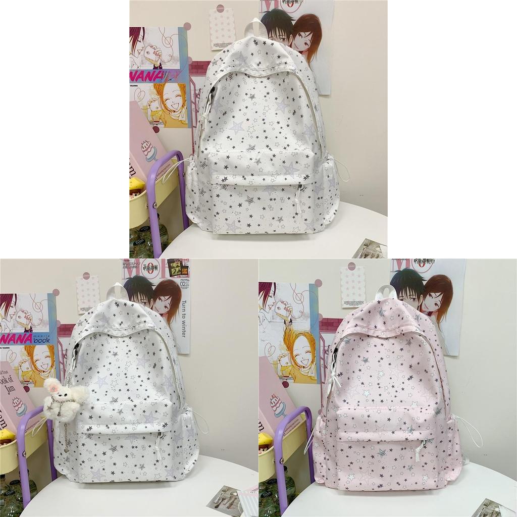 Youthful Candy Color Backpack For School With Oxford Fabric And Laptop Storage