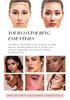 Fit Colors 3D Liquid Highlighter & Contour Blush - Matte & Pearlescent Multifunctional Makeup Brightener.