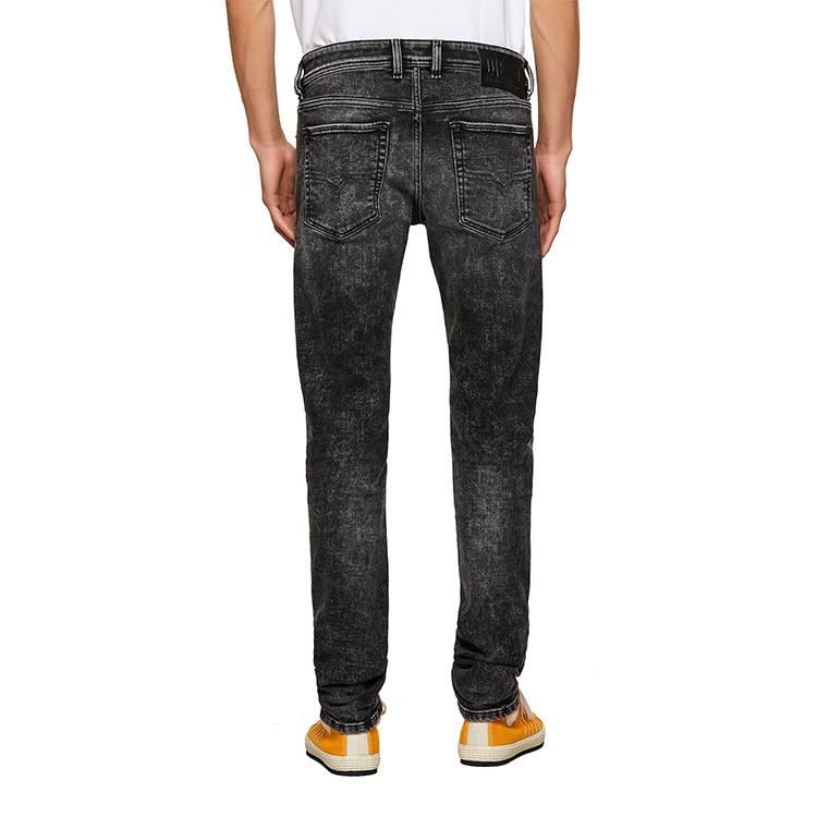 DIESEL Jeans Men's Black Moderate Slim Fit Pants 00SWJF09A1702