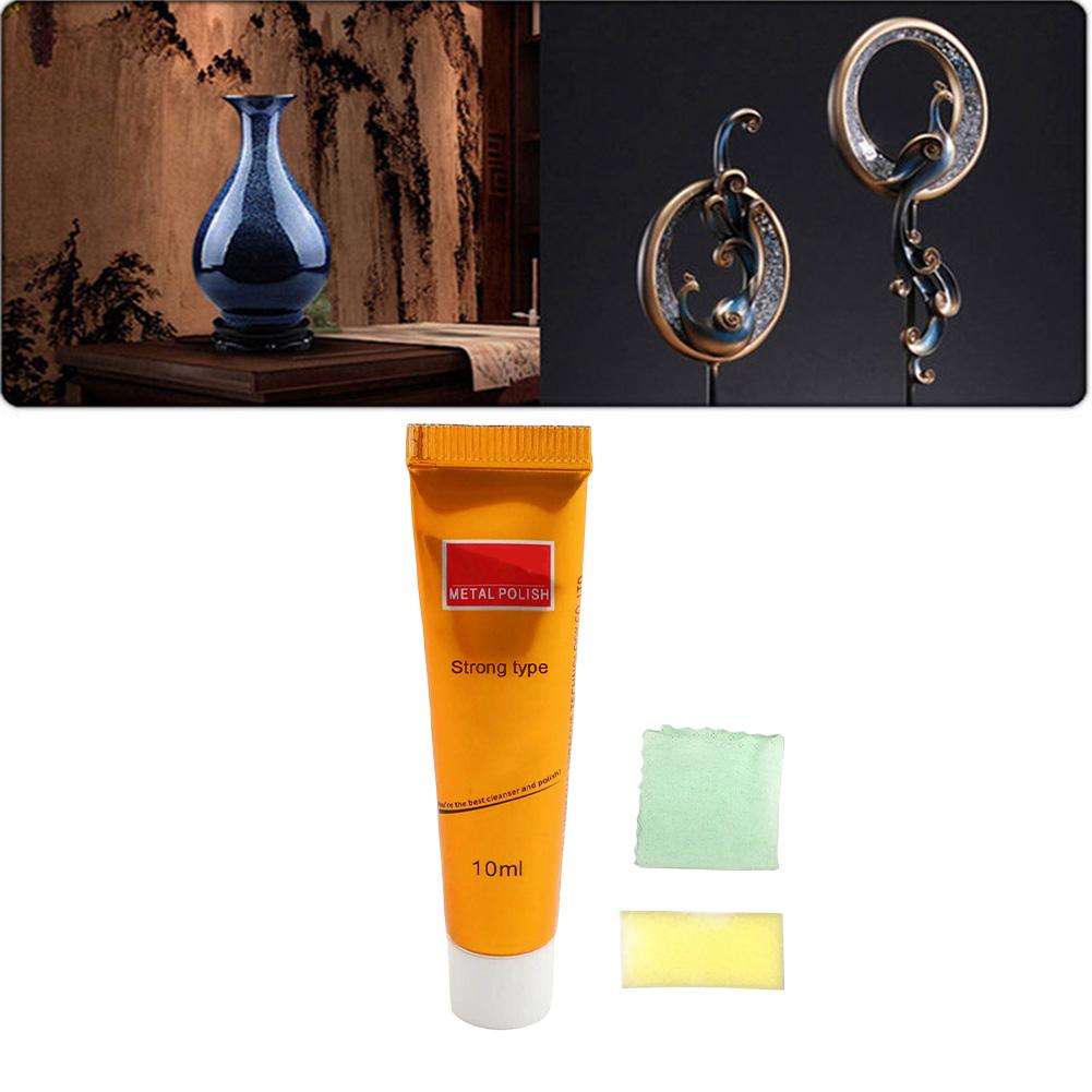 Chrome Polish Rust Remover Cream 9*2.5cm Versatile Cleaning Solution Shine Enhancer Invisible Protective Coating
