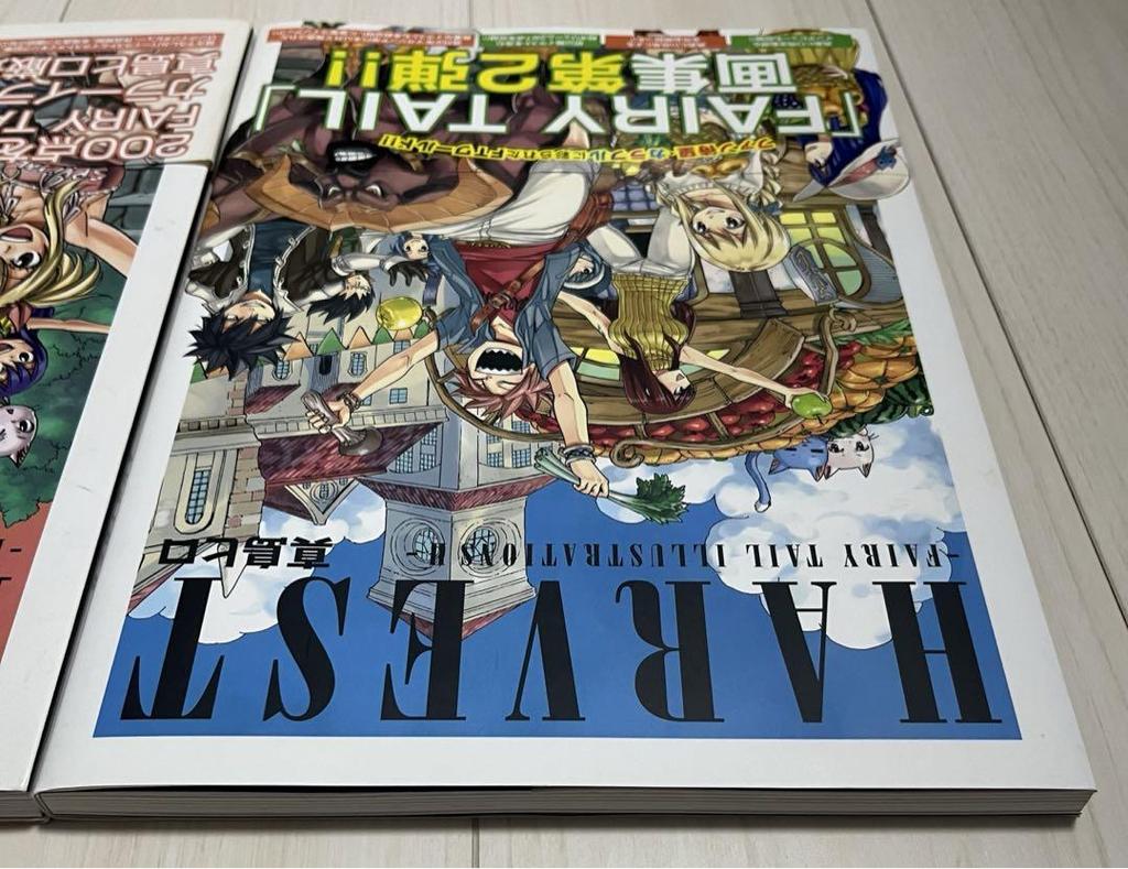 [USED] FAIRY TAIL Illustration Collection FANTASIA & HARVEST