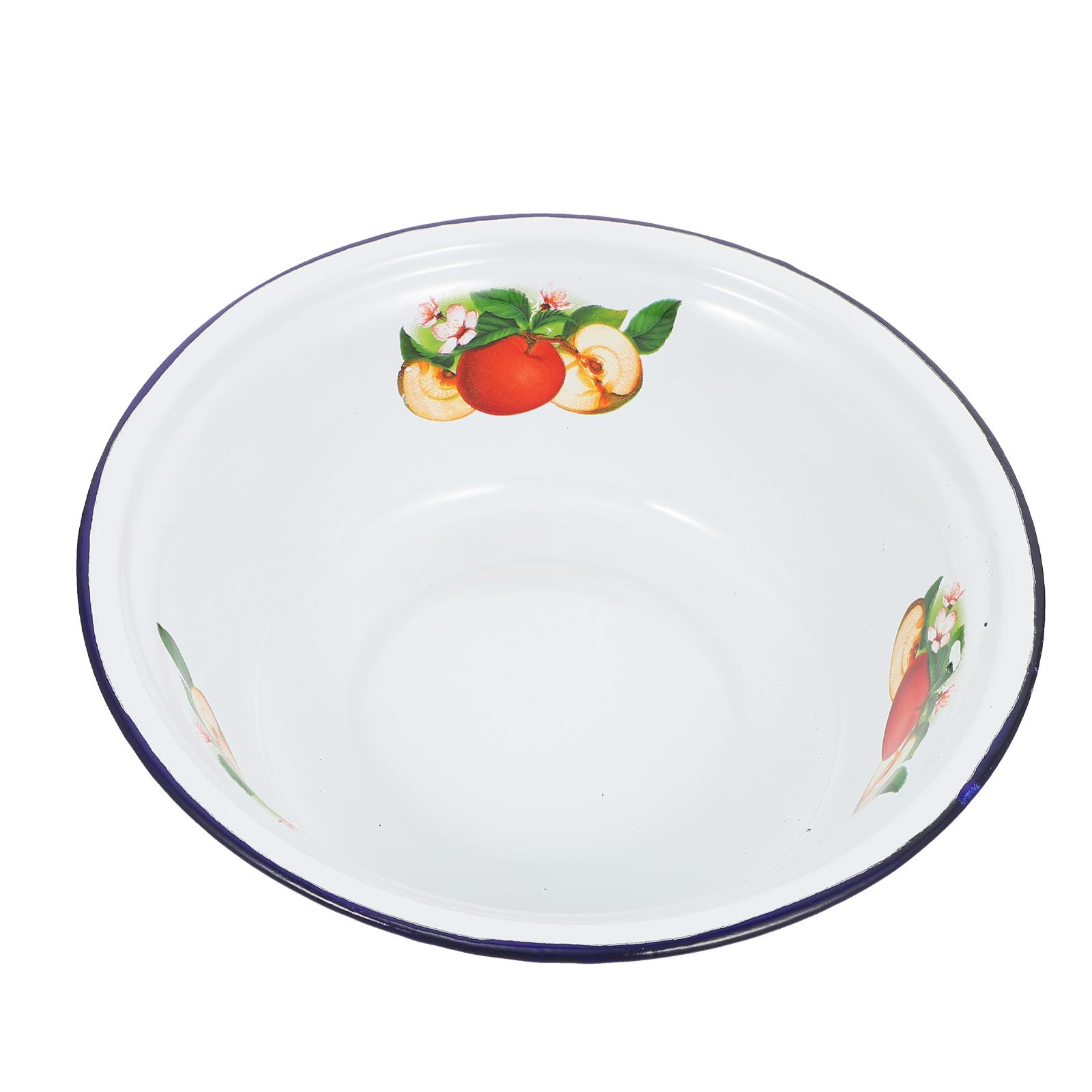 

Контейнер эмалированный таз офисный дорожный китайский хлебница эмалированная посуда столовые приборы для смешивания