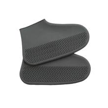 Waterproof Shoe Covers Non-Slip Rubber Overshoes For Rainy Days Reusable Boot Protectors M/L Wet Weather Accessories