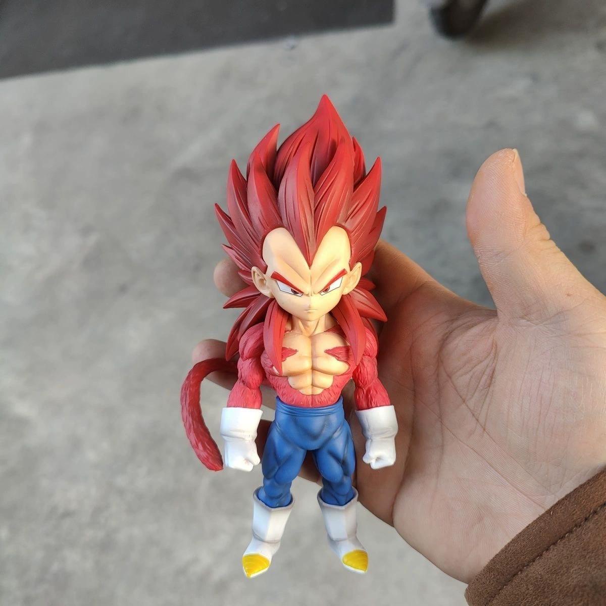 Новая горячая аниме фигурка Dragon Ball Daima Веджета Гоку Фигурка действия Супер Сайян 4 ПВХ Коллекционная статуэтка Модель Игрушка Рождественские подарки