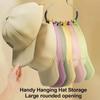 5 Pcs Baseball Cap Hat Rack Organizer Stainless Steel Hat Hanger Hanging Cap Holder Non-Slip Wall Mount Hook Organizer for Caps