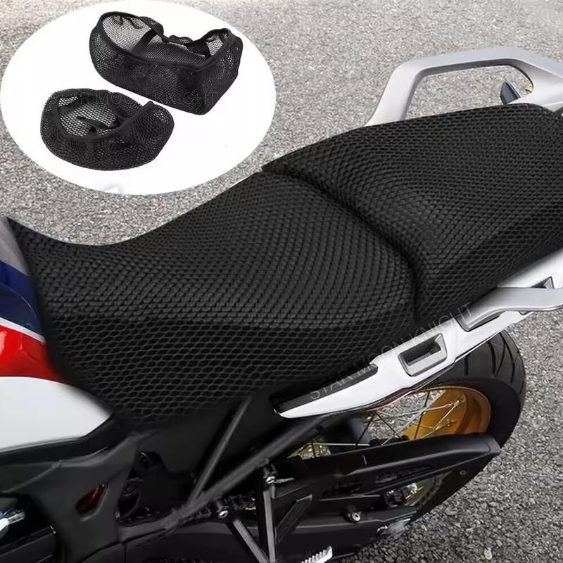 Motorcycle 3D Mesh Seat Cover For HONDA CRF1000L CRF1000 CRF 1000 L African Twin Adventure Sports Anti-Slip Fabric Cushion Cover