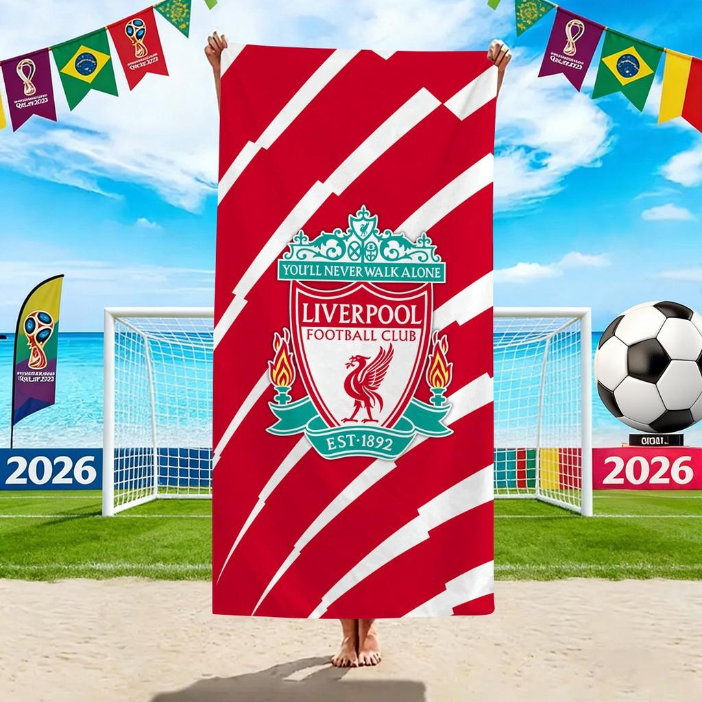 World Cup Beach Towels, Us-Canada-Mexico Football Team Microfiber Quick-Drying Absorbent Bath Towels, Sports Towels