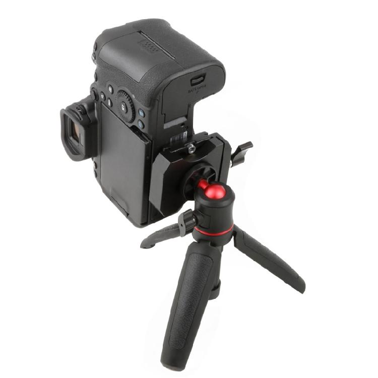 Aluminum Alloy Quick Release Plate Tripod Gimbal Base 3/8 to 1/4 Screw Mount