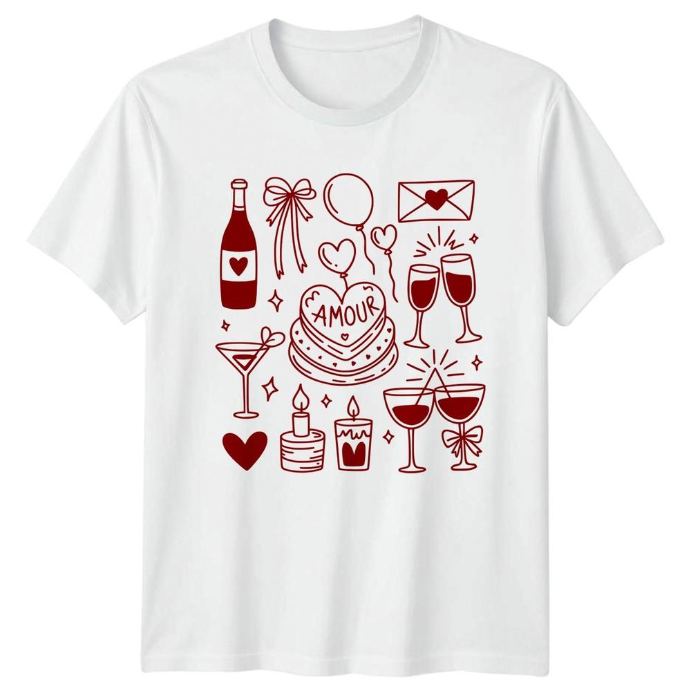 Amour RoUnisexce Celebration Valentines Day Love TShirt Anniversary Party S