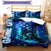 3pcs Game Controller Bedding Set Duvet Cover Closure Includes 1 Duvet Cover & 2 Pillowcases, Soft and Comfortable for All Seasons.