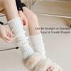 Cold Proof Long Socks Knitted Foot Warmer Sock New Leg Warmers  Women