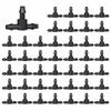 100PCS 3 Way Hose Connector Easy Fit Drip Irrigation Connector  Greenhouse Watering