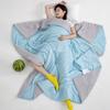 Cooling Fabric Summer Cooling Quilt Solid Color Cooling Blanket Summer Thin Quilt  Dormitory
