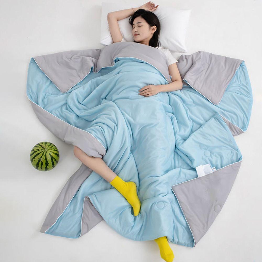 Cooling Fabric Summer Cooling Quilt Solid Color Cooling Blanket Summer Thin Quilt Dormitory