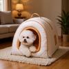 New Pet Nest Is Convenient for Going Out, Portable Zipper Model, Cat Warm House, Winter Cold-proof Dog Cage Cat House