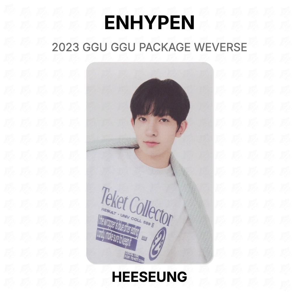 ENHYPEN 2023 GGU GGU PACKAGE WEVERSE Official Photocard