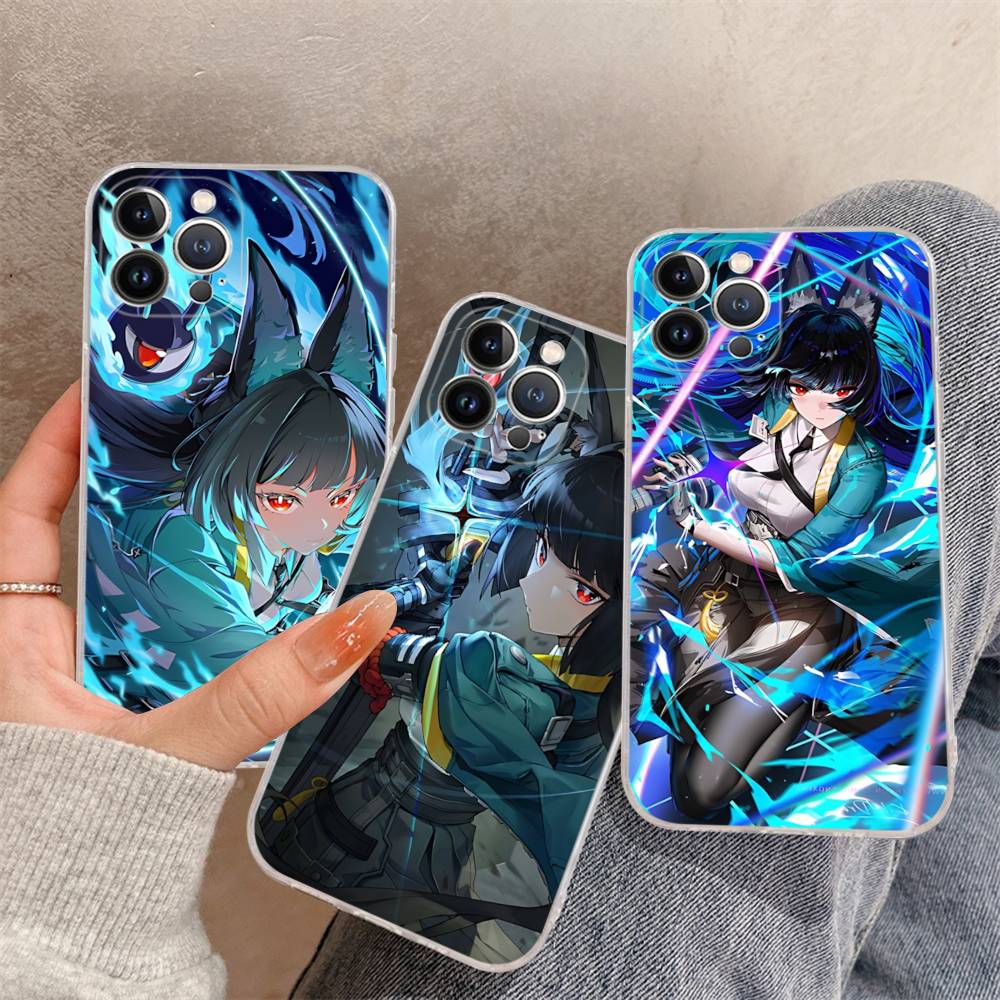 Classic Girl H-Hoshimi Miyabi TPU Silicone Case For IPhone 11 12 13 14 15 16 17 Pro Max Shockproof Clear Back Cover