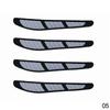 4Pcs Car Door Edges Rearview Mirror Guard Strip Protector Anti-collision waterproof Car Stickers Car Accessories Exterior