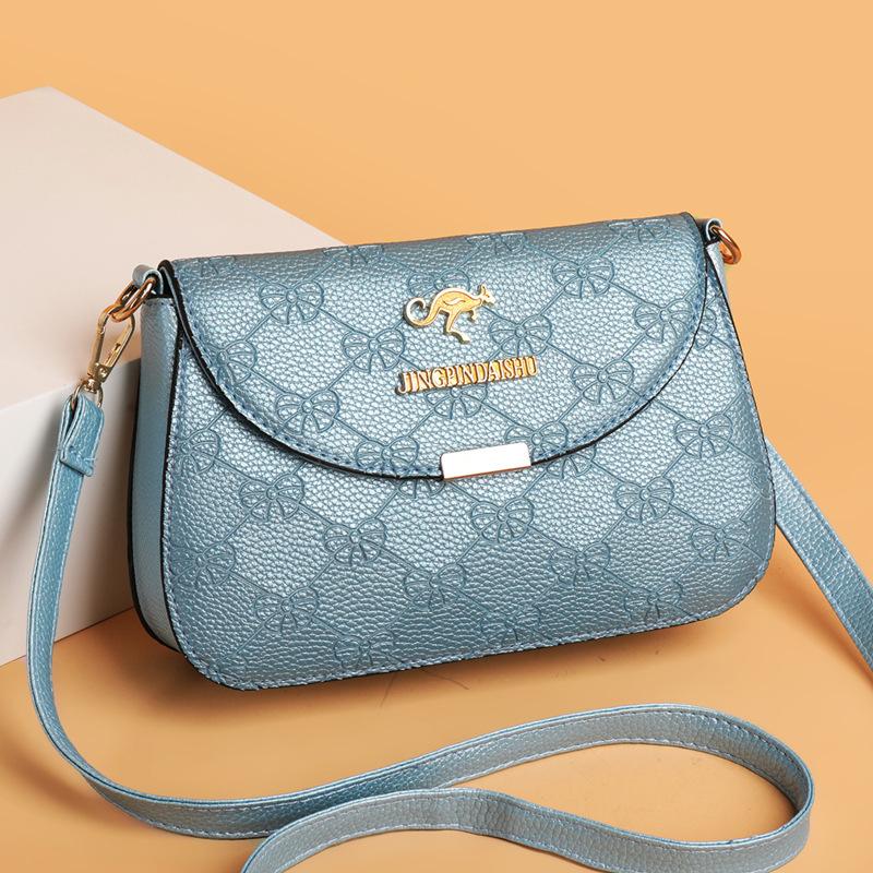 PU Soft Leather Texture New Women's Bag Crossbody Bag Simple Large Capacity Small Square Bag Casual Fashion Shoulder Bag