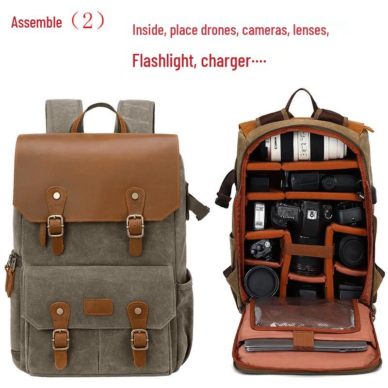 

Li Shen DSLR Drone Camera Backpack