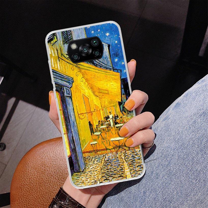 Van Gogh Oil Art Painting Phone Case For Xiaomi Poco X7 X6 X5 Pro F7 Ultra Redmi 15C 15 13C 13 12C 12 10 10A 10C 9 9A 9C 9T Cove