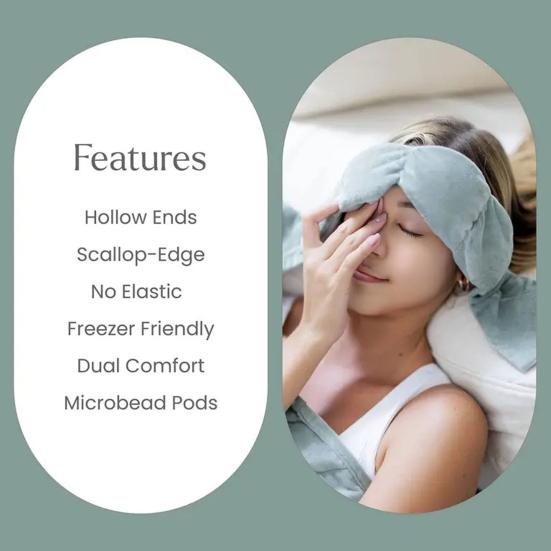 Weighted Eye Cover Gentle Pressure Sleeping Relaxing Light Blocking Eye Cover Men Women Home