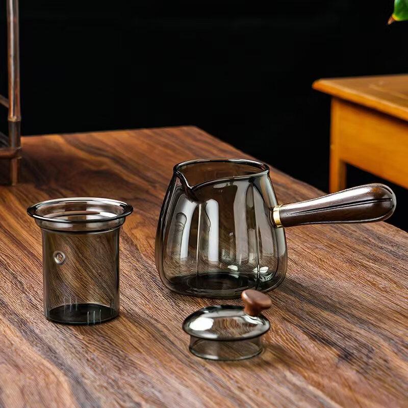 Hanyou Side Handle Glass Tea Pot