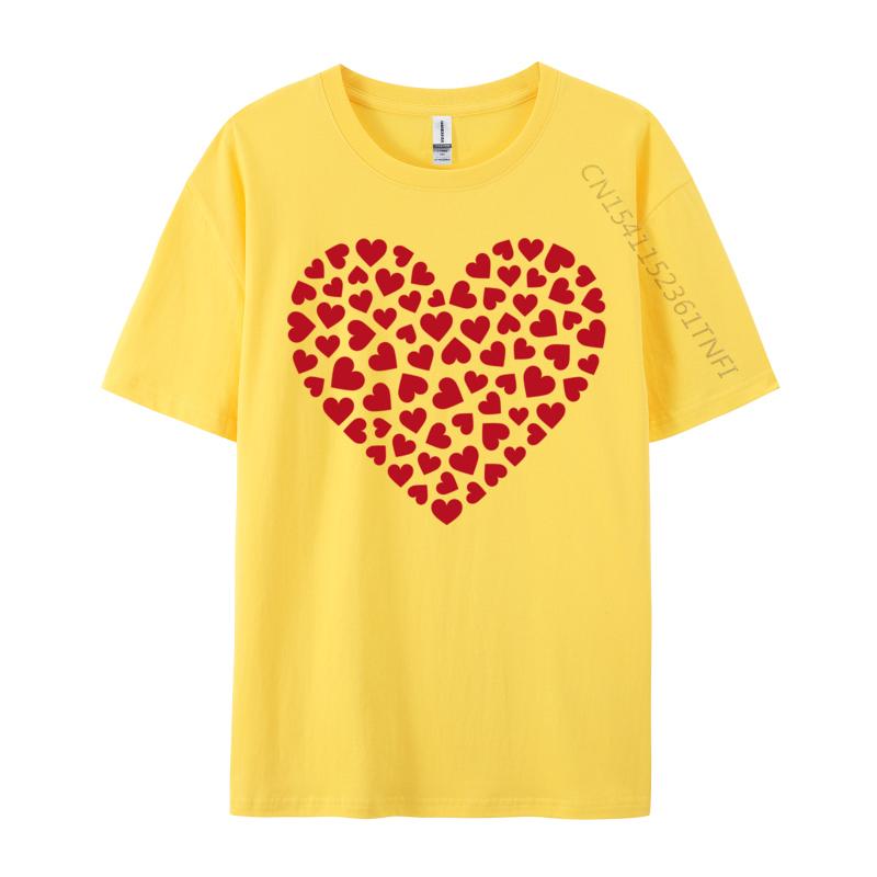 Love Heart Graphic Valentines Day Party New Design Boy Tshirts Crew Neck Cotton Tees Birthday Sweatshirts Top Quality