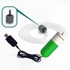 Adjustable Speed Aquarium Oxygen Air Pump USB Charging Portable Air Compressor Aerator Anti-slip Mute Aquatic Terrarium Filter