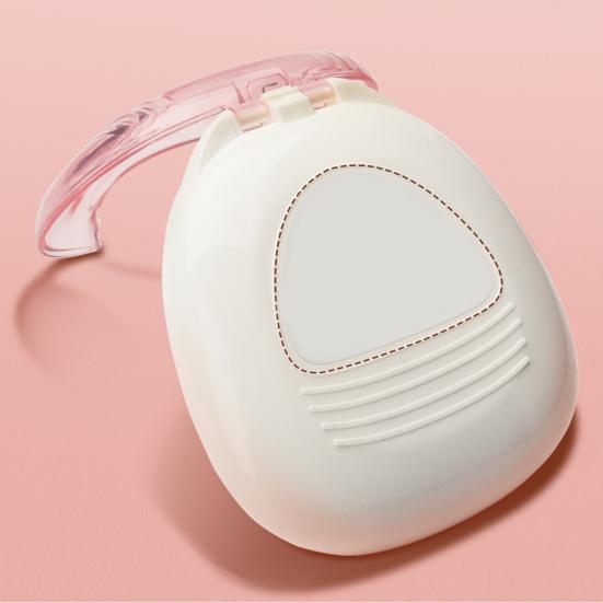 Orthodontic Braces Box Portable Transparent Easy Access Leak-proof Odor-free Reusable Braces Case for Travel