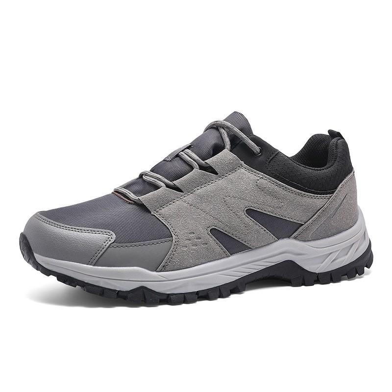 Unisex Low-Cut Hiking Shoes Trail Walking Mountain Climbing Camping Slip-Resistant Rubber Sole Breathable Mesh Lining