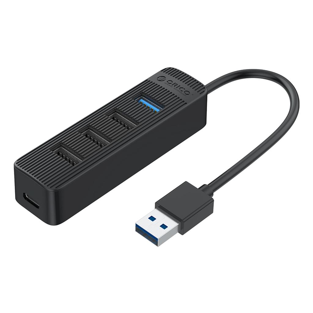 Hub Orico Twu32-4A Usb-A 3.1 / 1X Usb-A 3.1 + 3X Usb-A 2.0 + Usb-C 5V/3A - Czarny