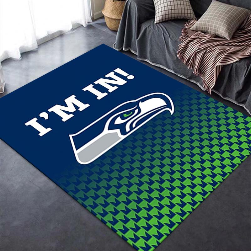 Seattle Seahawks Carpet Rug For Living Room Bedroom Home Sofa Decorationkids Play Nonslip Floor Mat