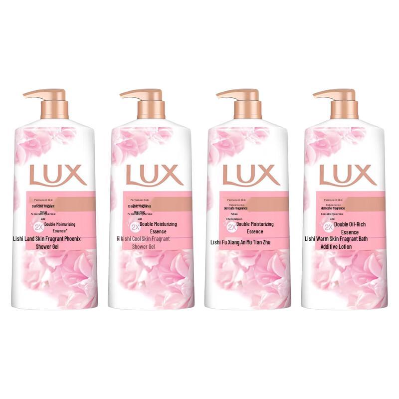 

LUX Delicate Skin Fragrance Shower Gel 4-Pack