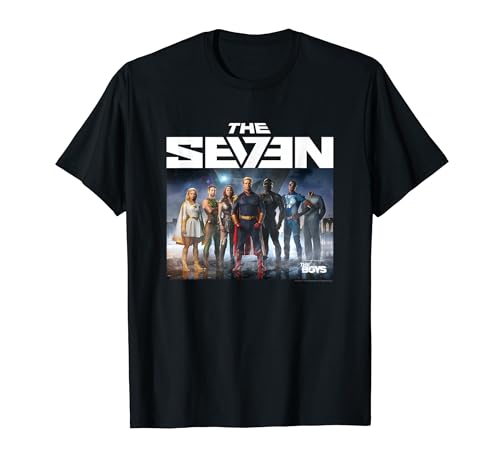 The Boys The Seven Photo Superhero TV Show T-Shirt