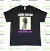 John Mayer Welttournee 2019 Doppelseitiges Grafik-T-Shirt Schwarzer Rundhalsausschnitt XL Unisex T-Shirt