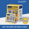 100pcs or10pcs-Count Disposable Glasses Cleaning Wipes, for Glasses, Screens, and Lenses
