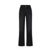 JUZI AnnaCo Women's Casual Fleece-lined Flared Jeans