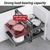 Corner Pull Basket Adjustment Storage Holders Organization Kitchen Tableware Racks Modern Storage Pull Baskets Home Accessories