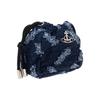 VIVIENNE WESTWOOD Nano Hilary Classic Cotton Bucket Bag Clutch Women Bags Blue 55040001UW01BOK208