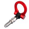 NEW Red Trailer Tow Hook Ring Eye Towing Front Rear Aluminum For an Cars