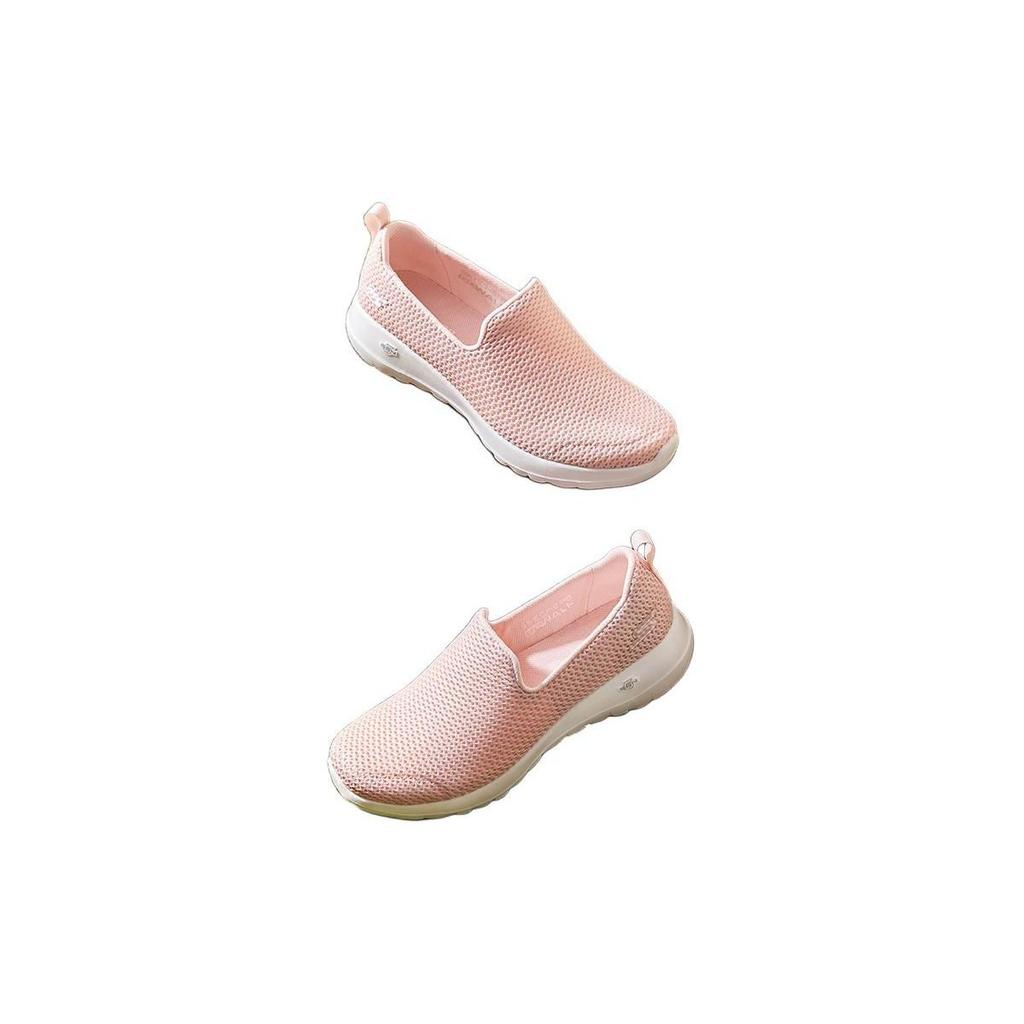 Skechers Go Walk Joy Malla de Tela Transpirable Caña Baja Zapatos de Estilo de Vida Zapatillas para Mujer Rosa 15600-PCH