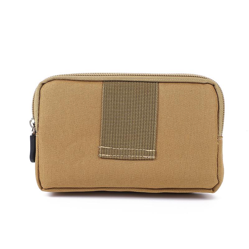 New Men's Multifunctional Waist Bag with Belt Loop - Convenient Outdoor, Horizontal & Vertical Phone Holder