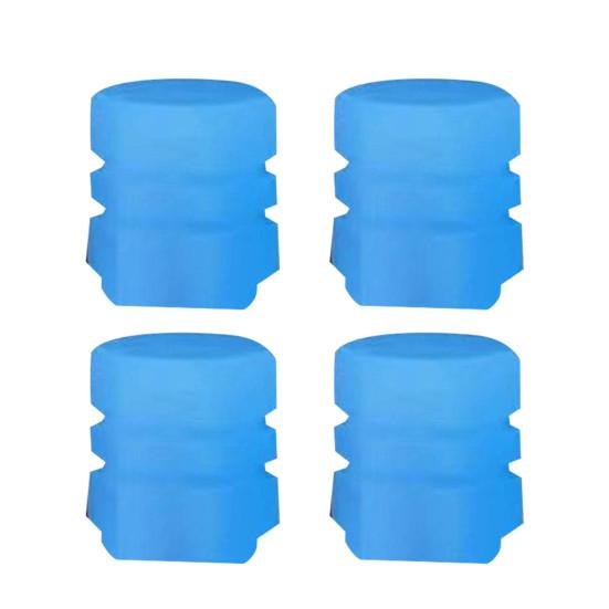 Glow In The Dark Tire Valve Caps Universal Tire Valve Stem Covers for Car Truck SUV Motorcycle Night Safety Lights Dustproof Tire Accessories