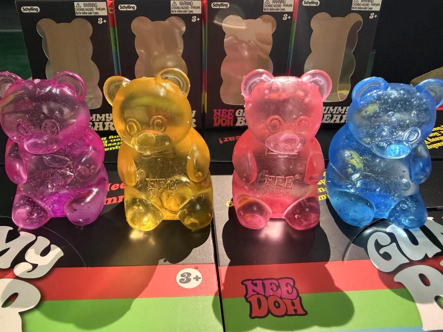 Bear Pinch Music Toys Decompression Artifact Slow Rebound Decompression Toy