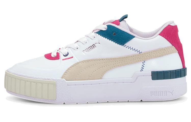 Puma Wmns Cali Sport Mix  White Vaporous Grey  35.5