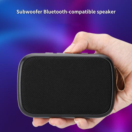 G2 Sound Box U Disk TF Subwoofer Support Card ABS Bluetooth-compatible4.2 HiFi Travel
