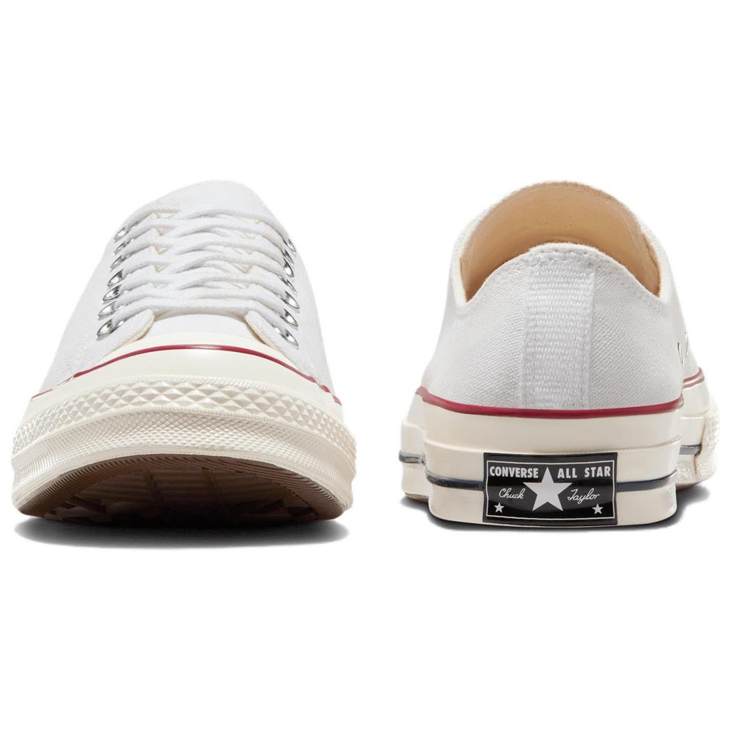 Converse Chuck 70 Canvas Comfortable Versatile Low-Top Sneakers Unisex Sneakers White A09557C