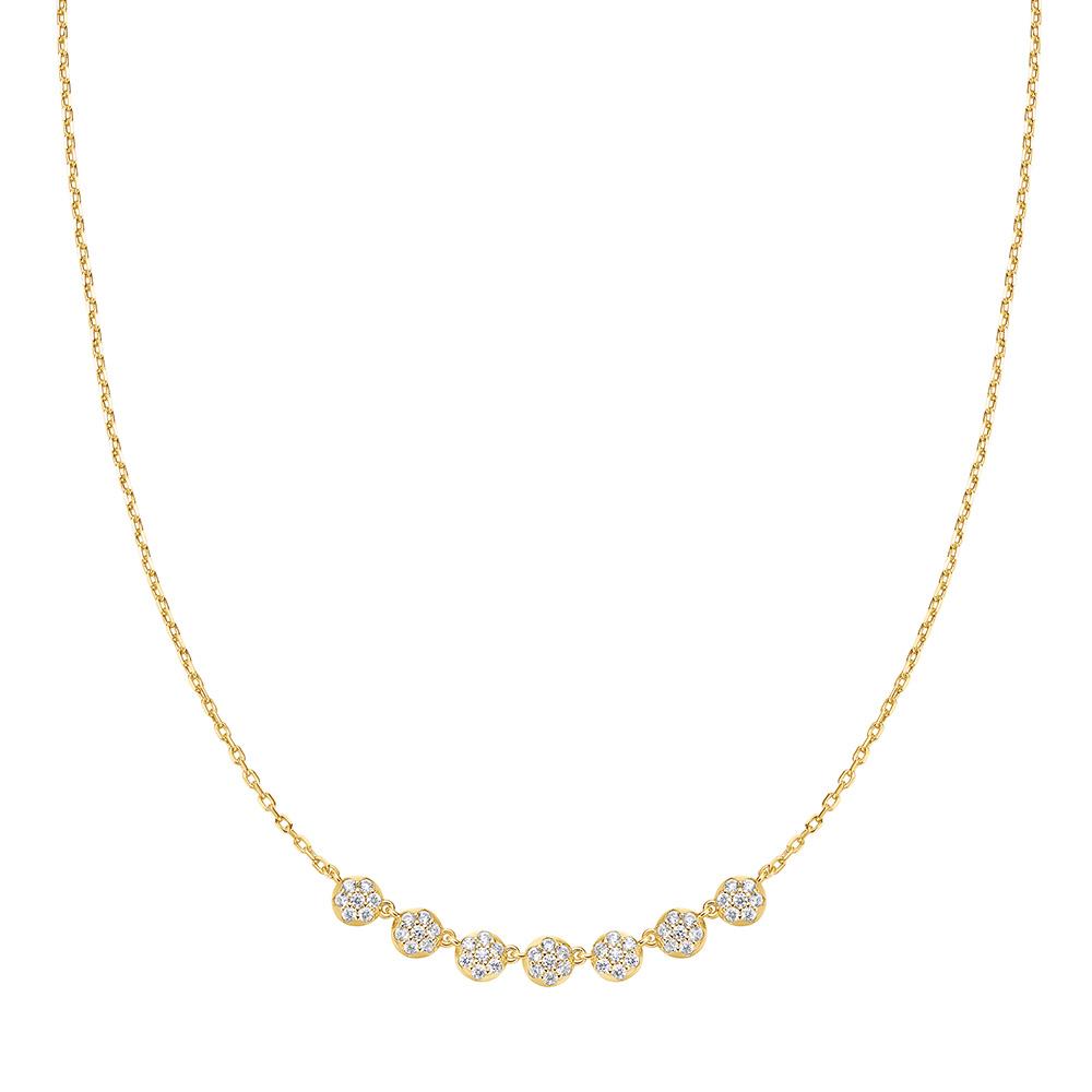 Ania Haie Gold Pavé Multi-Bead Chain Necklace N065-07G