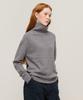 CARGOBROS FOR WOMAN Premium Wool Wholegarment High-Neck Knit (Gray)